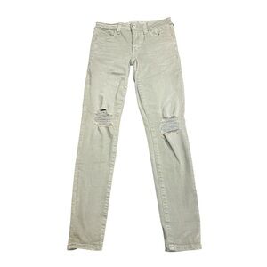 American Eagle Outfitters Gray Skinny Jeans Size 2 Short